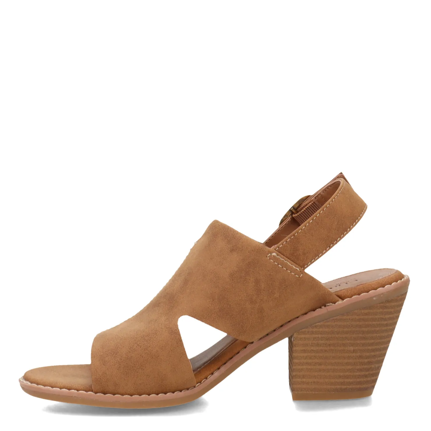 Heeled Sandals*Eurosoft by Sofft Women's , Taite Sandal Luggage Brown