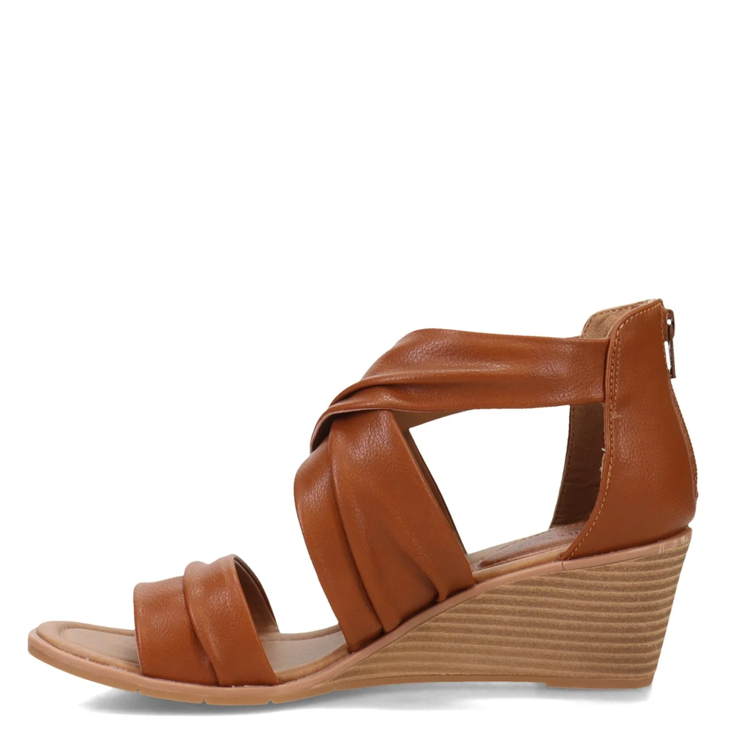 Wedges*Eurosoft by Sofft Women's , Ginnifer Sandal Brown