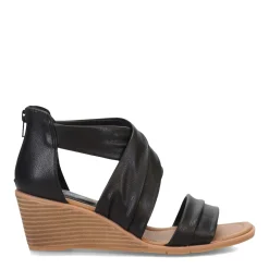 Wedges*Eurosoft by Sofft Women's , Ginnifer Sandal Black