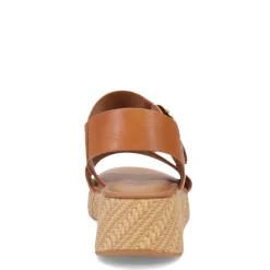 Wedges*Eurosoft by Sofft Women's , Finnly Sandal Medium Brown