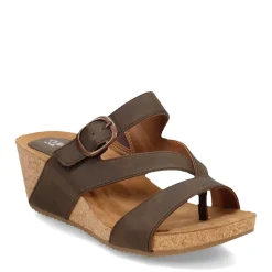 Wedges*Eurosoft by Sofft Women's , Emrie Sandal Mocha