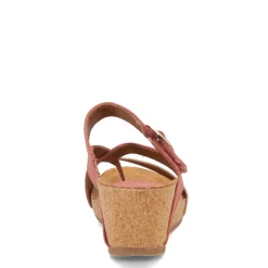 Wedges*Eurosoft by Sofft Women's , Emrie Sandal Desert Rose
