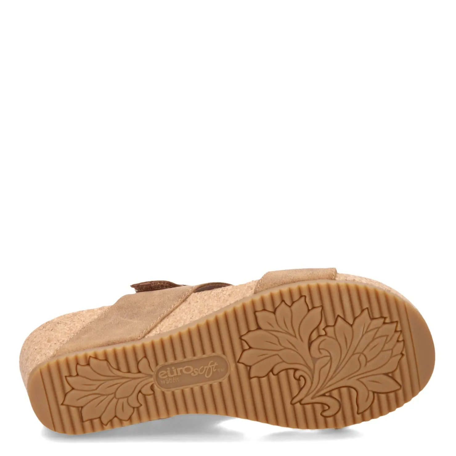 Wedges*Eurosoft by Sofft Women's , Emrie Sandal Luggage