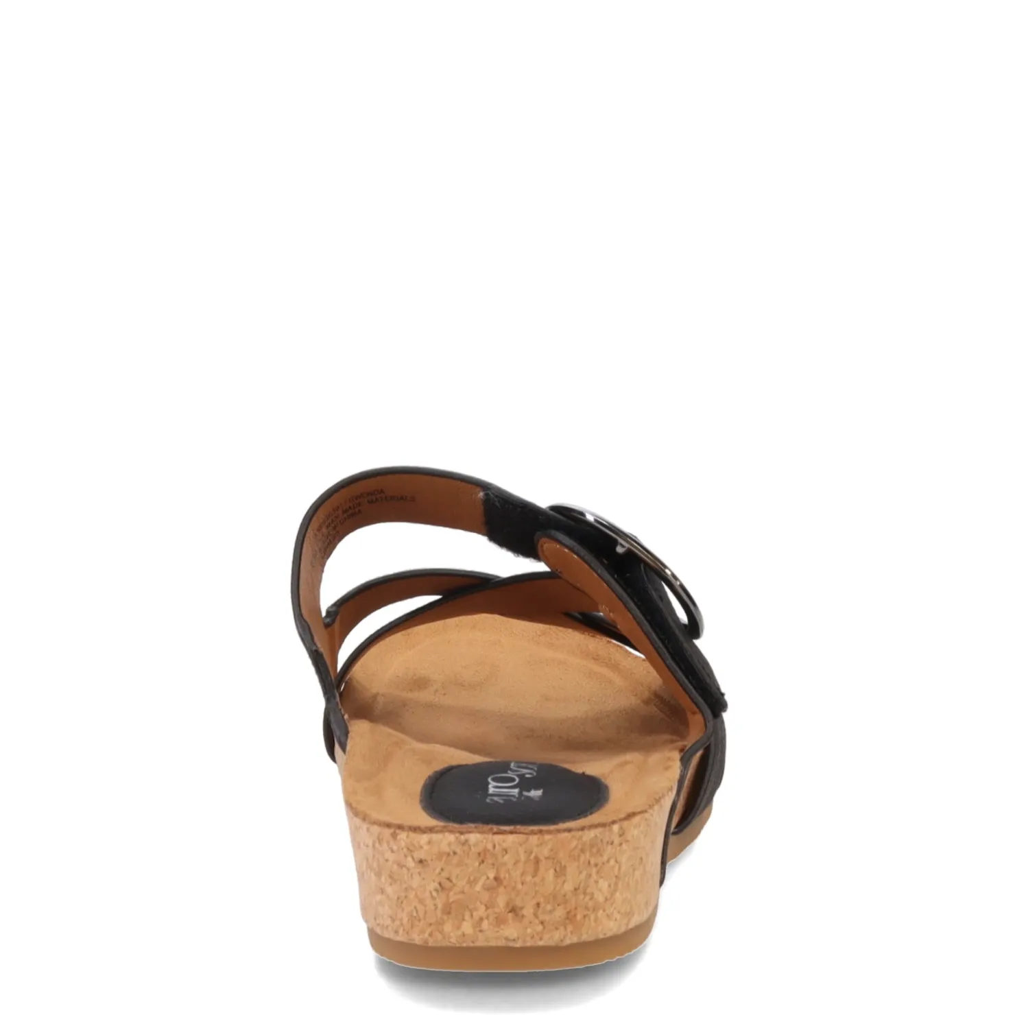 Wedges*Eurosoft by Sofft Women's , Gwenda Sandal Black