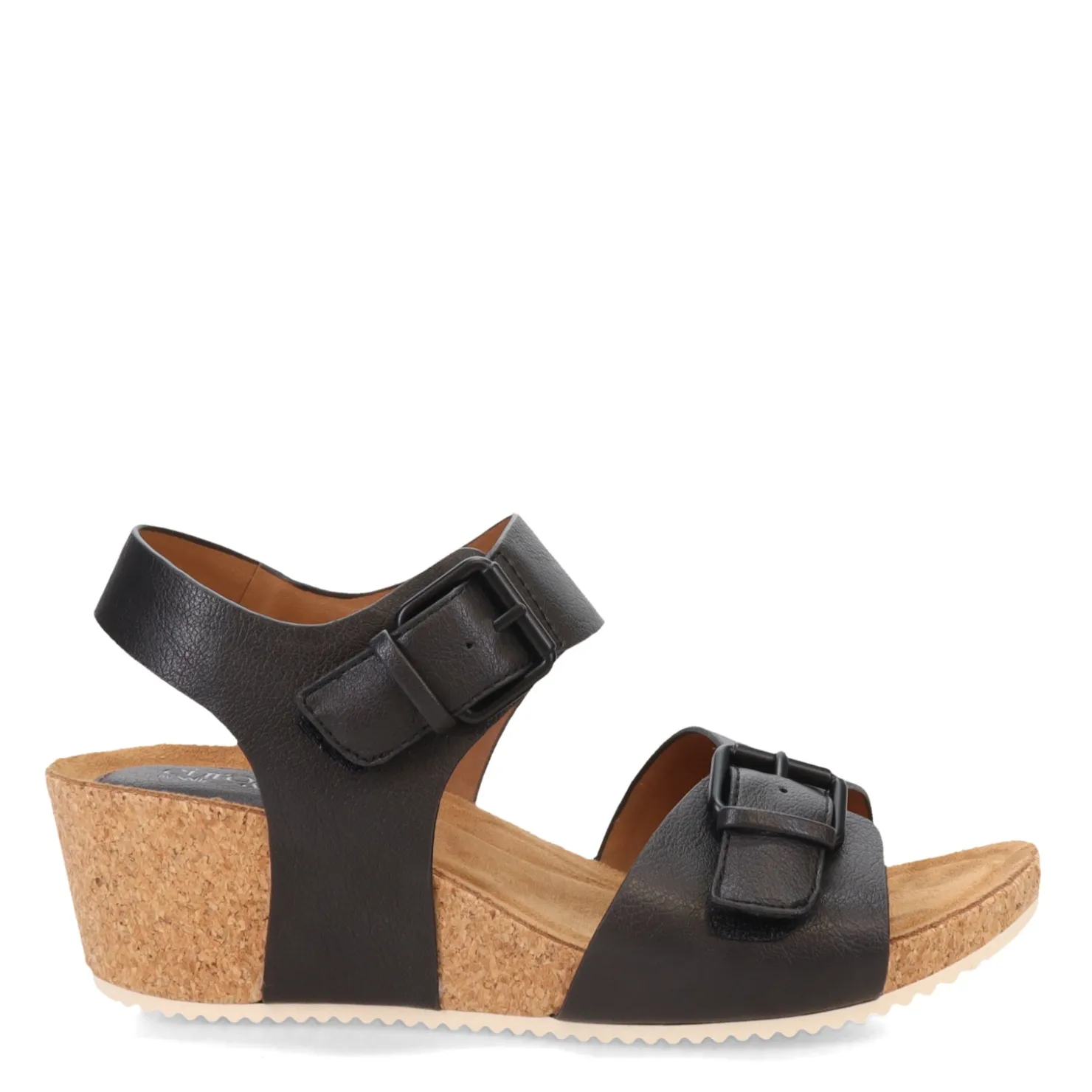 Wedges*Eurosoft by Sofft Women's , Emylee Sandal Black