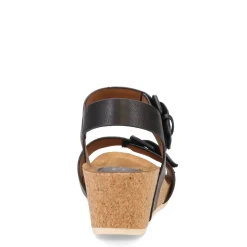 Wedges*Eurosoft by Sofft Women's , Emylee Sandal Black