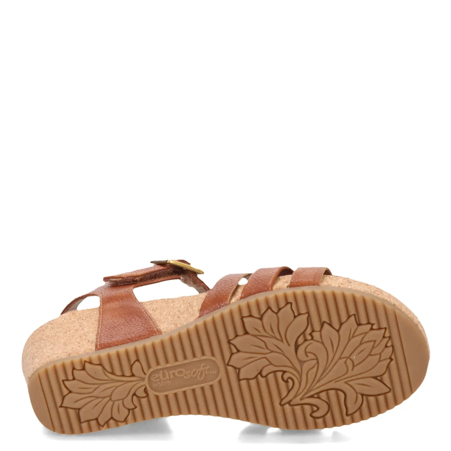 Wedges*Eurosoft by Sofft Women's , Ericka Sandal Luggage