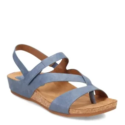 Footbed Sandals*Eurosoft by Sofft Women's Eurosoft, Gianetta Sandal Blue
