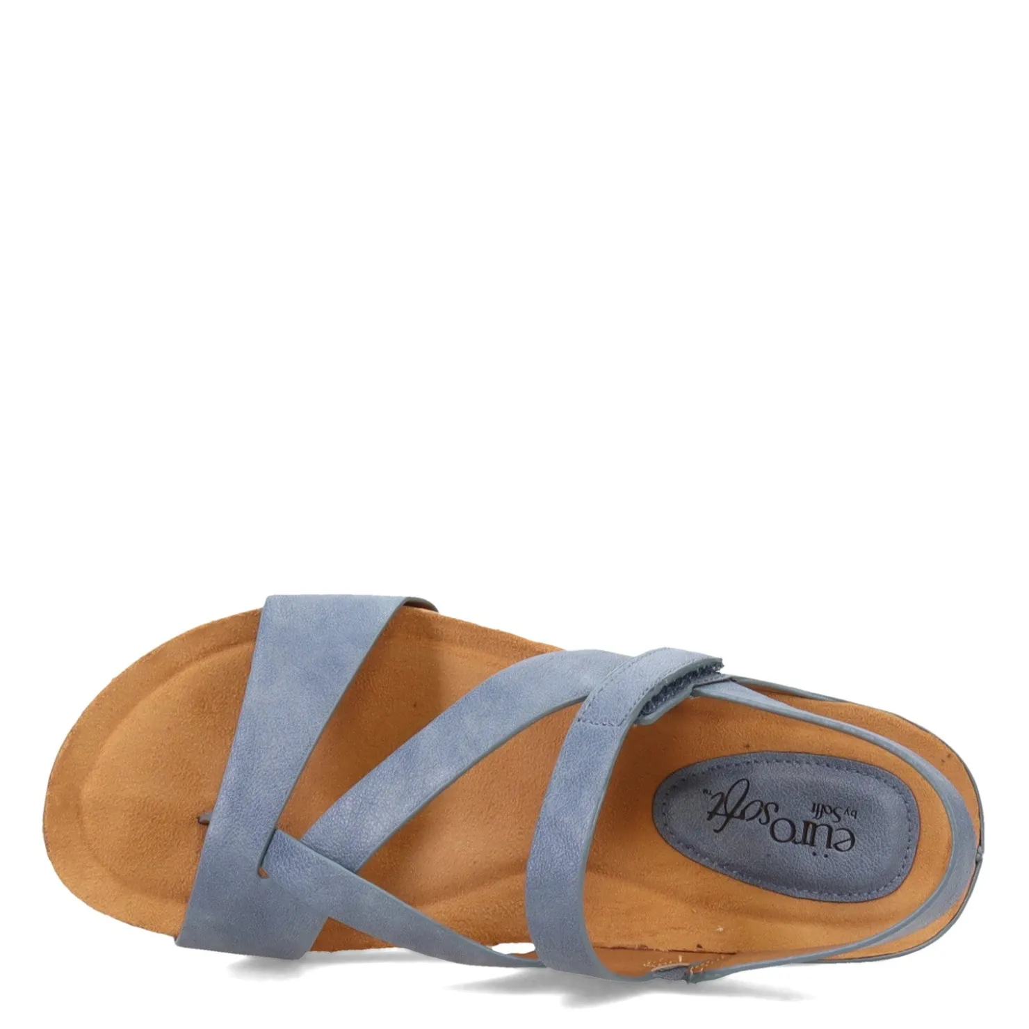 Wedges*Eurosoft by Sofft Women's Eurosoft, Gianetta Sandal Blue