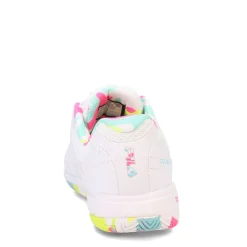 Court*Fila Women's , Double Bounce 3 Pickleball Shoe Wht/Wht/Mult