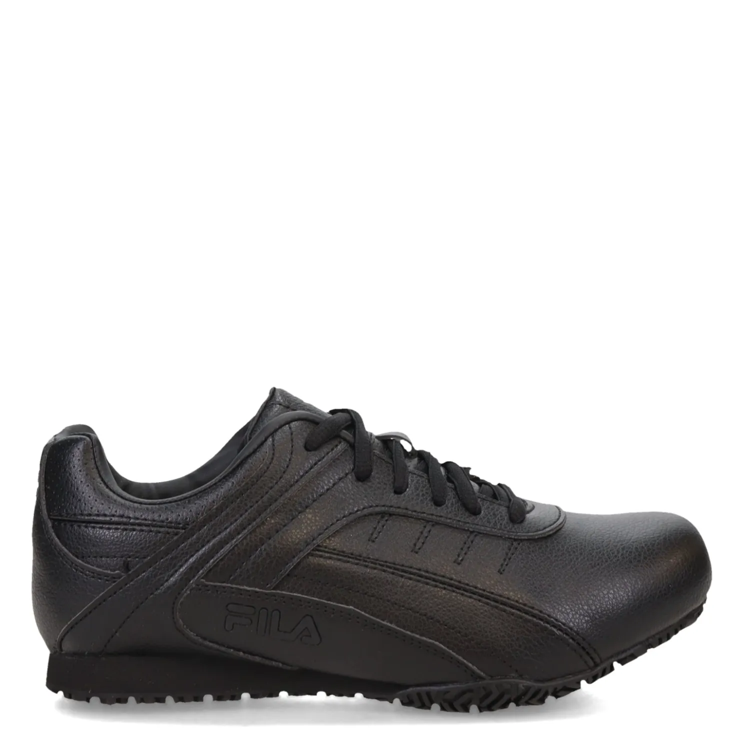 Women's , Memory Elleray 5 Slip Resistant Work Sneaker - Wide Width|Fila Hot