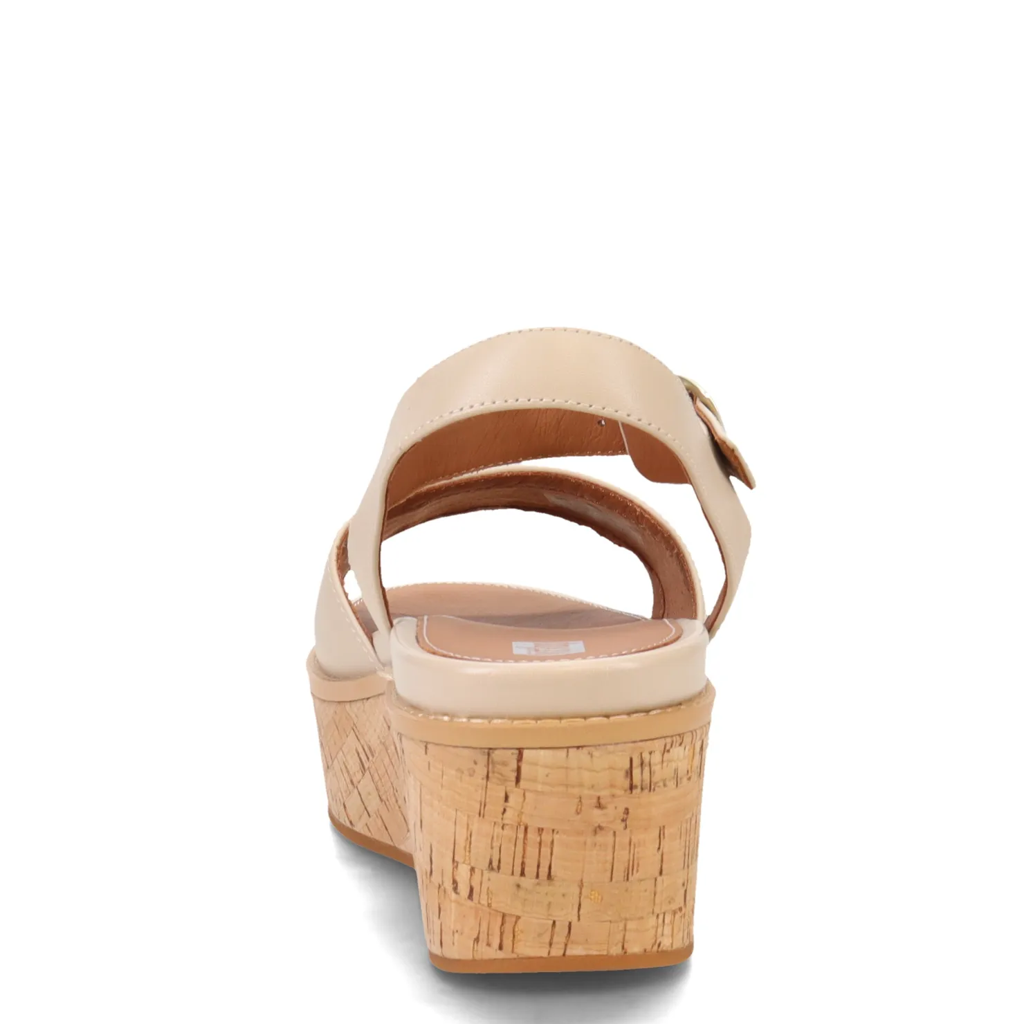 Wedges*FitFlop Women's , Eloise Cork Wrap Strap Sandal Beige