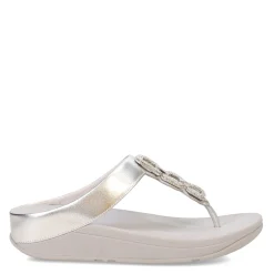Women's , Fino Crystal Chain Toe-Post Sandal|FitFlop Best
