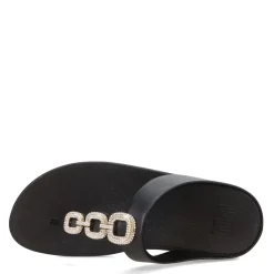 Women's , Fino Crystal Chain Toe-Post Sandal|FitFlop Online