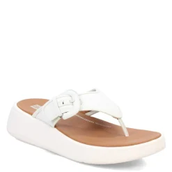 Women's , F-Mode Canvas Flatform Thong Sandal|FitFlop Discount