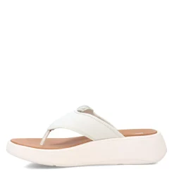 Women's , F-Mode Canvas Flatform Thong Sandal|FitFlop Discount