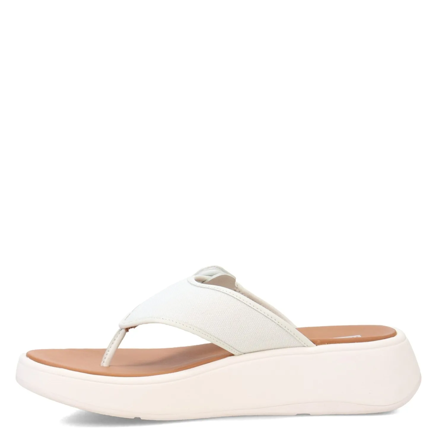 Women's , F-Mode Canvas Flatform Thong Sandal|FitFlop Discount