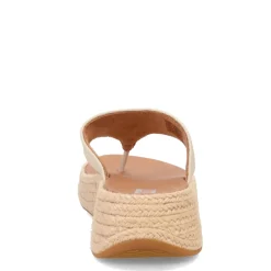 Women's , F-Mode Espadrille Glitz Thong Sandal|FitFlop Best
