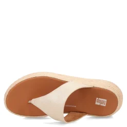 Women's , F-Mode Espadrille Glitz Thong Sandal|FitFlop Best