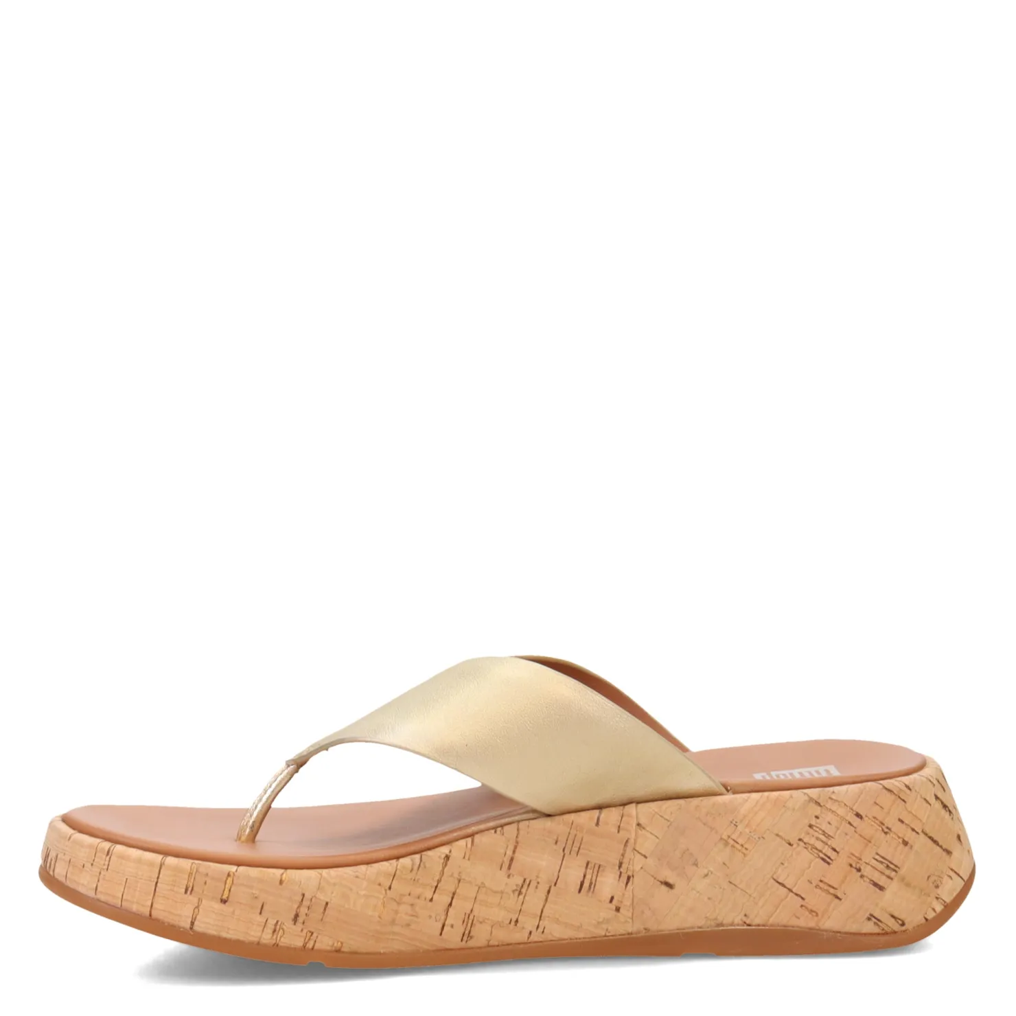 Flip Flops*FitFlop Women's , F-Mode Flatform Toe Post Sandal Platinum