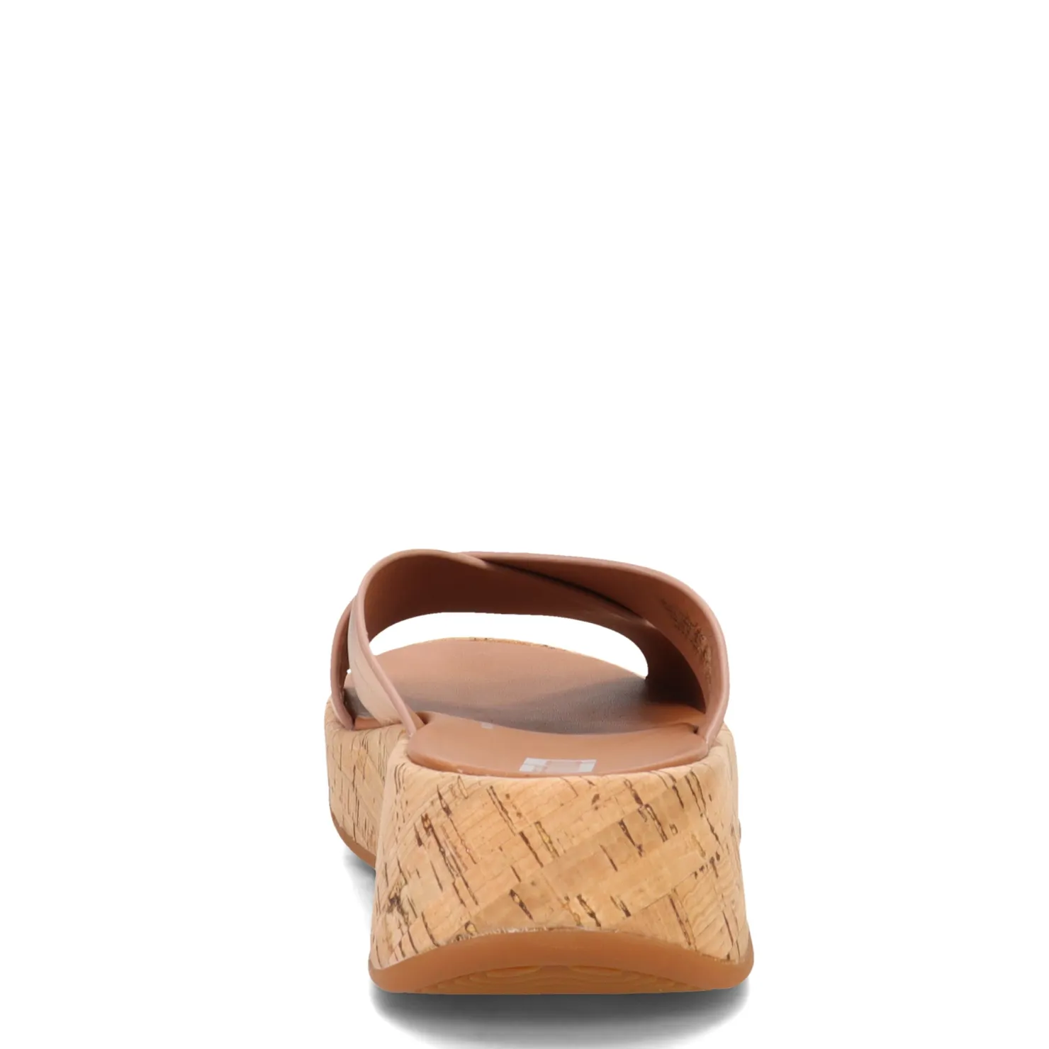 Flip Flops*FitFlop Women's , F-Mode Flatform Cross Slide Rose Gold