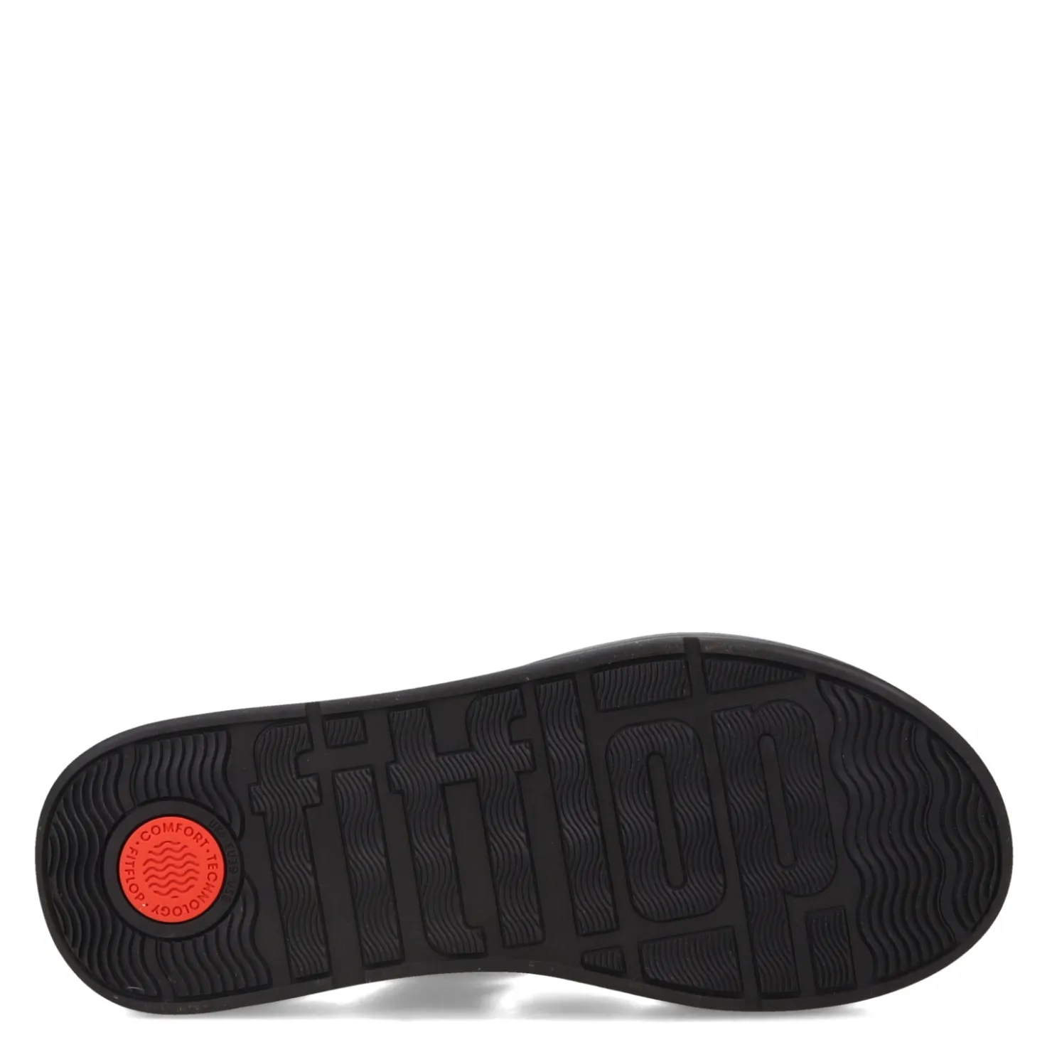 Flip Flops*FitFlop Women's , F-Mode Flatform Toe-Post Sandal Black