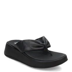 Women's , F-Mode Leather-Twist Toe-Post Sandal|FitFlop Discount