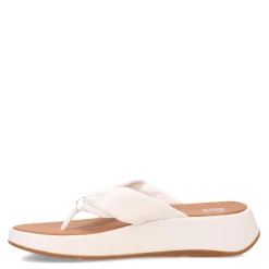 Women's , F-Mode Leather-Twist Toe-Post Sandal|FitFlop Sale