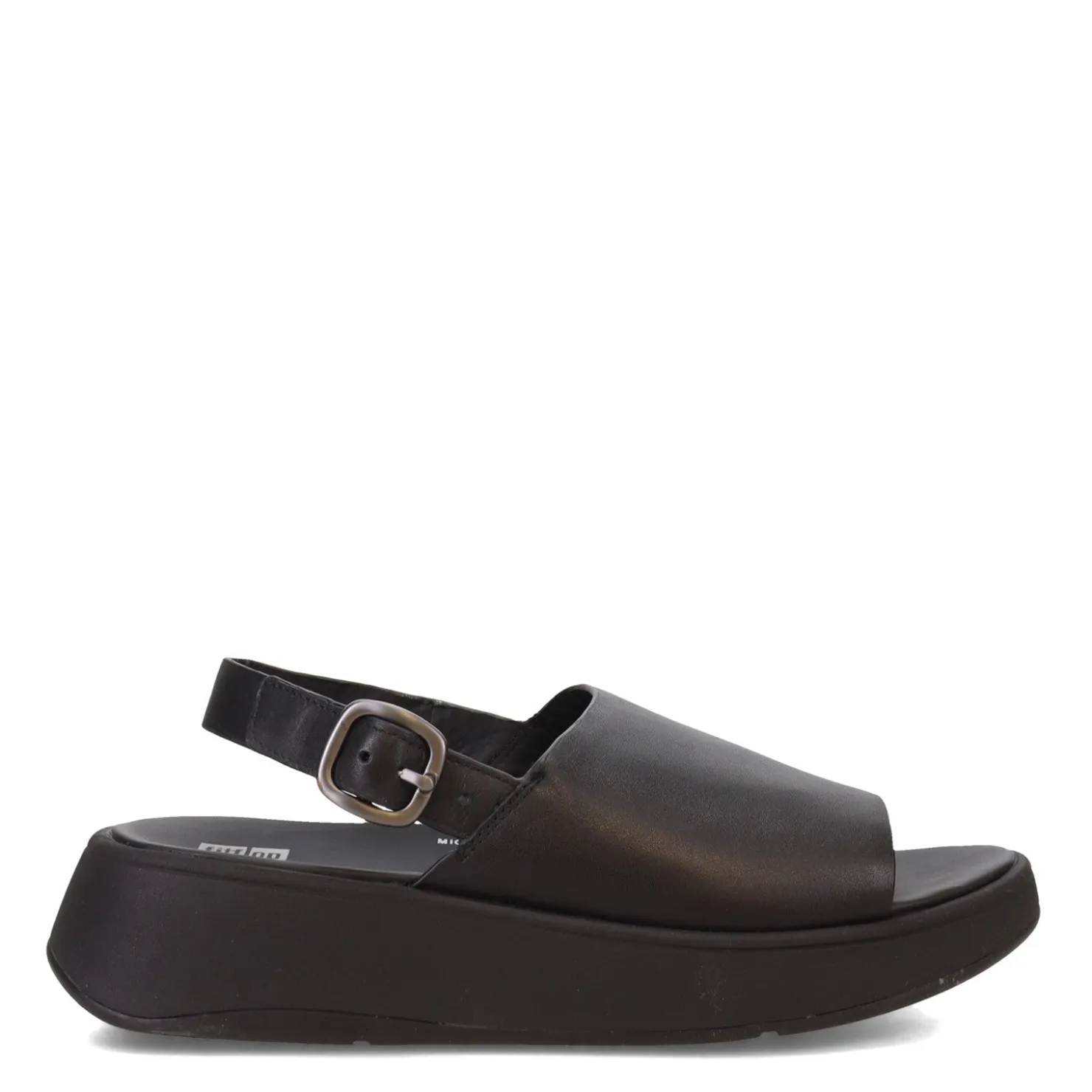 Women's , F-Mode Leather Flatform Back-Strap Sandal|FitFlop Sale