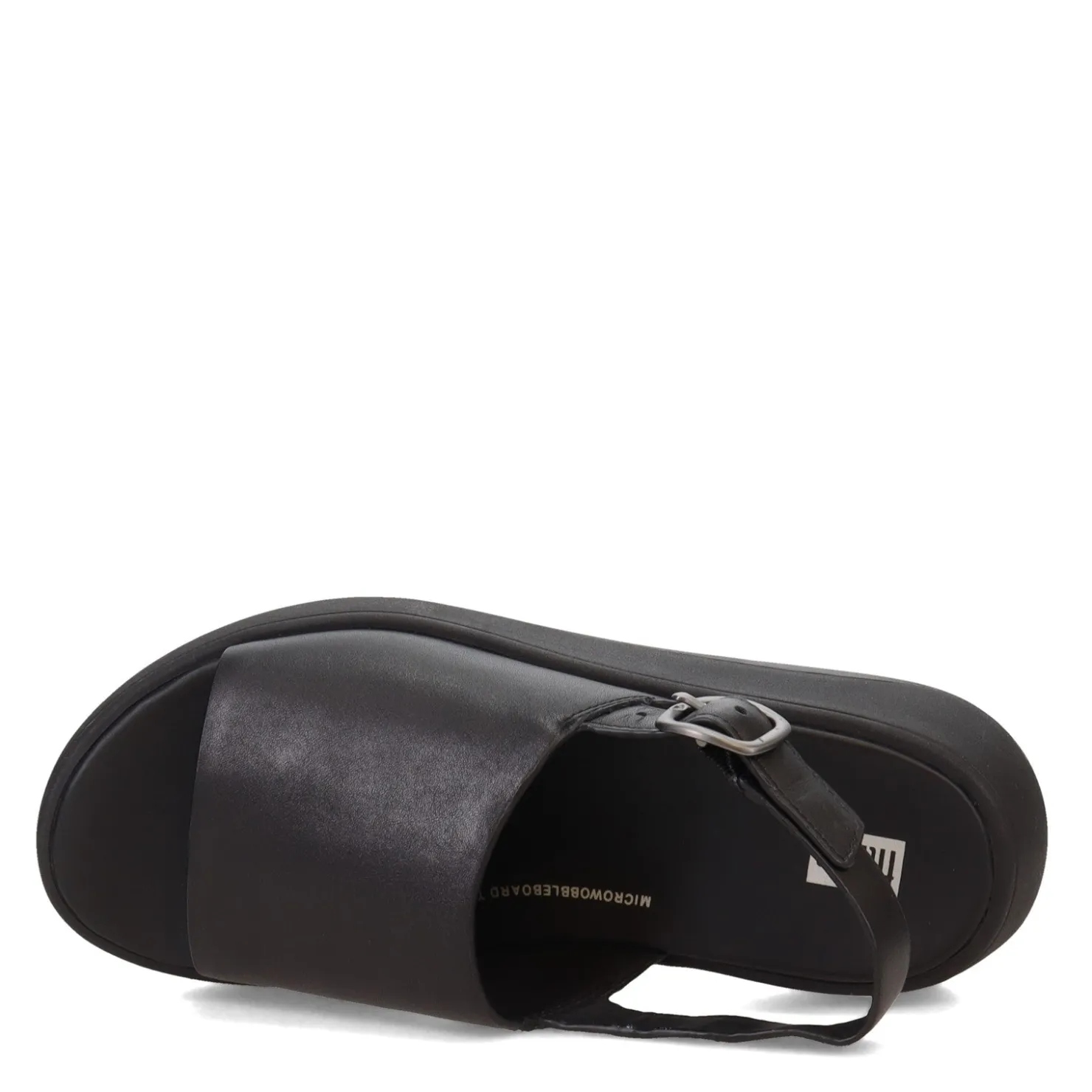 Women's , F-Mode Leather Flatform Back-Strap Sandal|FitFlop Sale