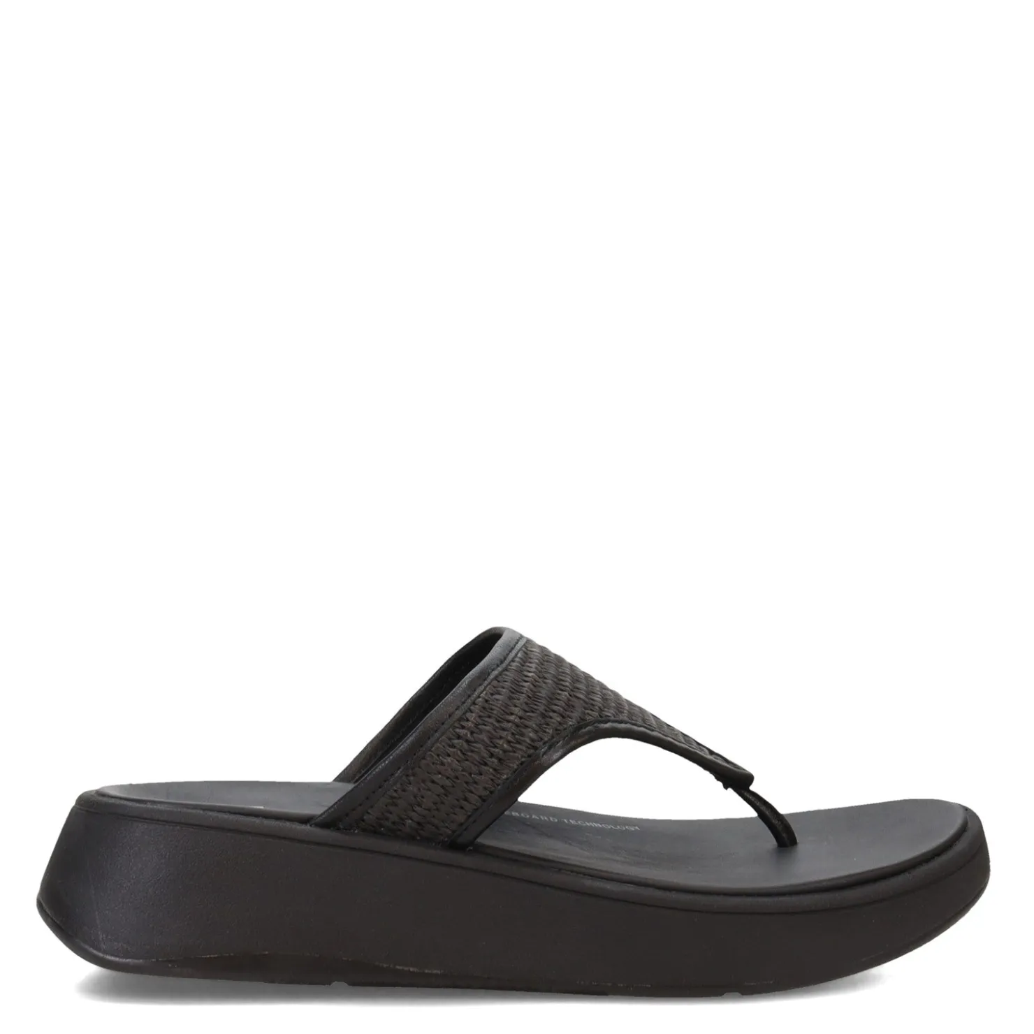 Women's , F-Mode Woven Flatform Toe Post Sandal|FitFlop Best