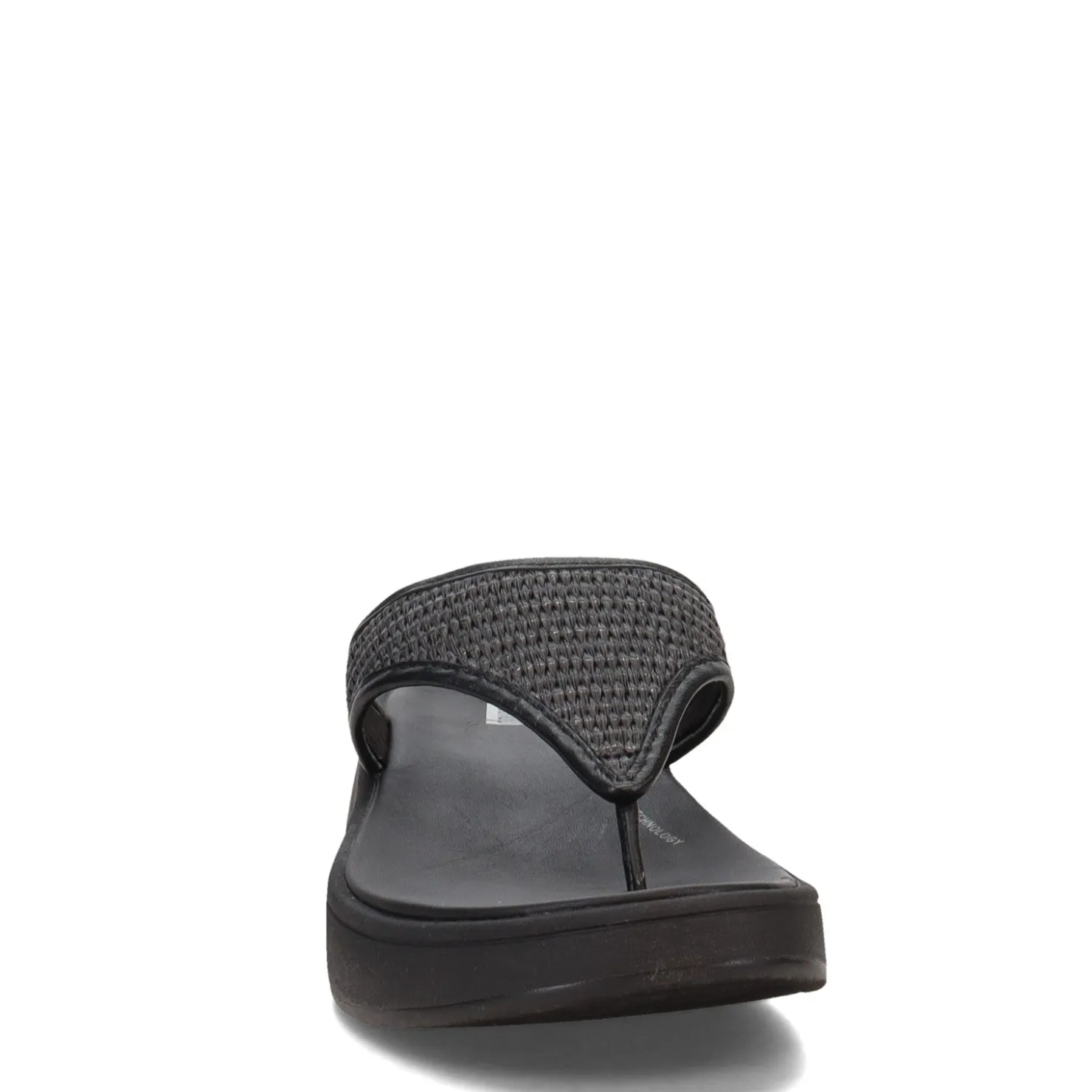 Women's , F-Mode Woven Flatform Toe Post Sandal|FitFlop New
