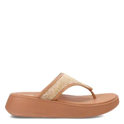 Women's , F-Mode Woven Flatform Toe Post Sandal|FitFlop Discount