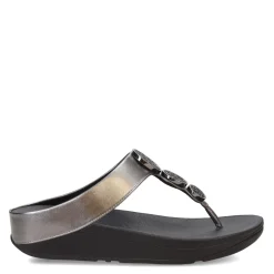 Women's , HALO Bead-Circle Toe-Post Sandal|FitFlop Online