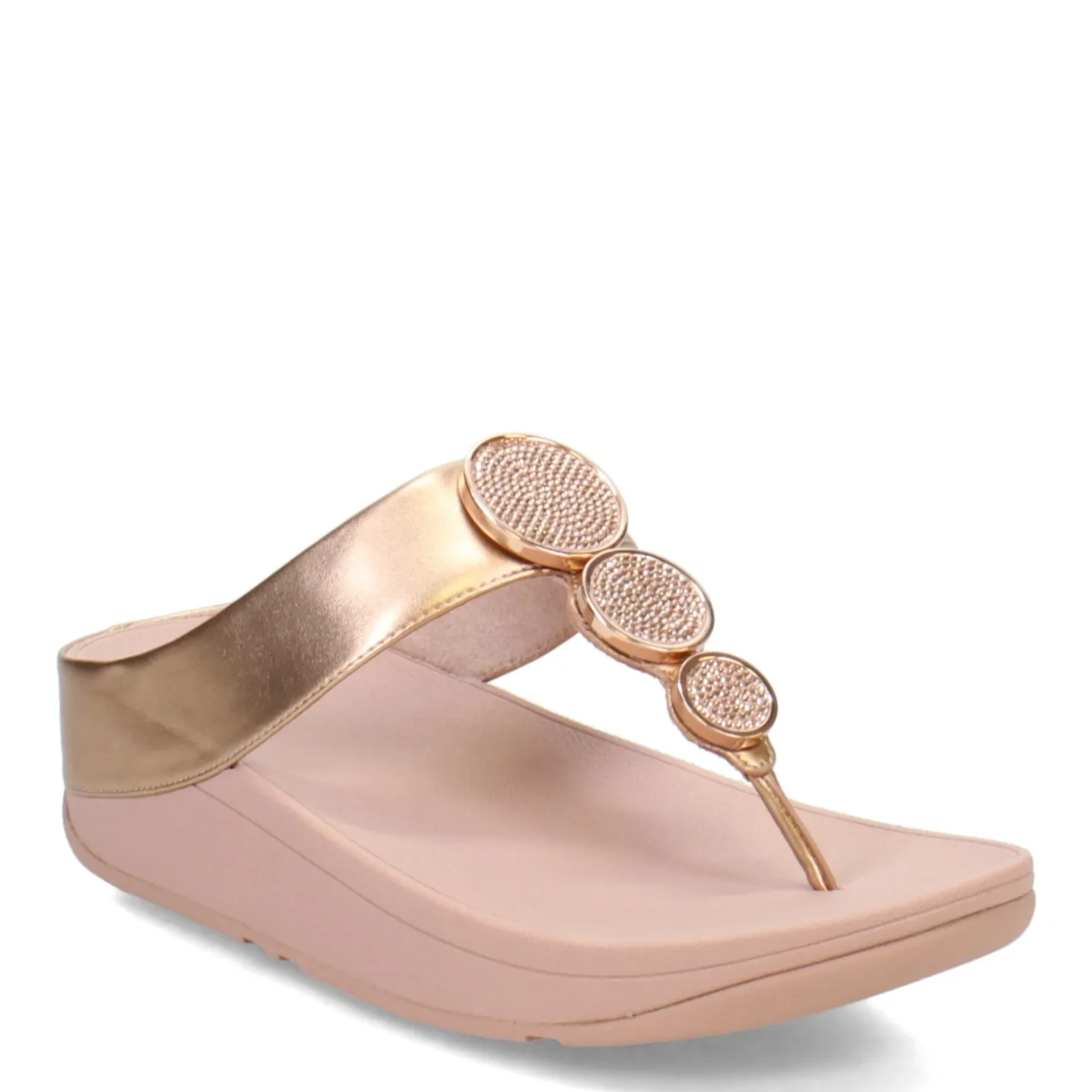 Women's , HALO Bead-Circle Toe-Post Sandal|FitFlop Sale
