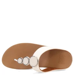 Women's , Halo Beaded Circle Toe-Post Sandal|FitFlop Best