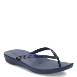 Flip Flops*FitFlop Women's , iQushion Flip-Flop Midnight Navy