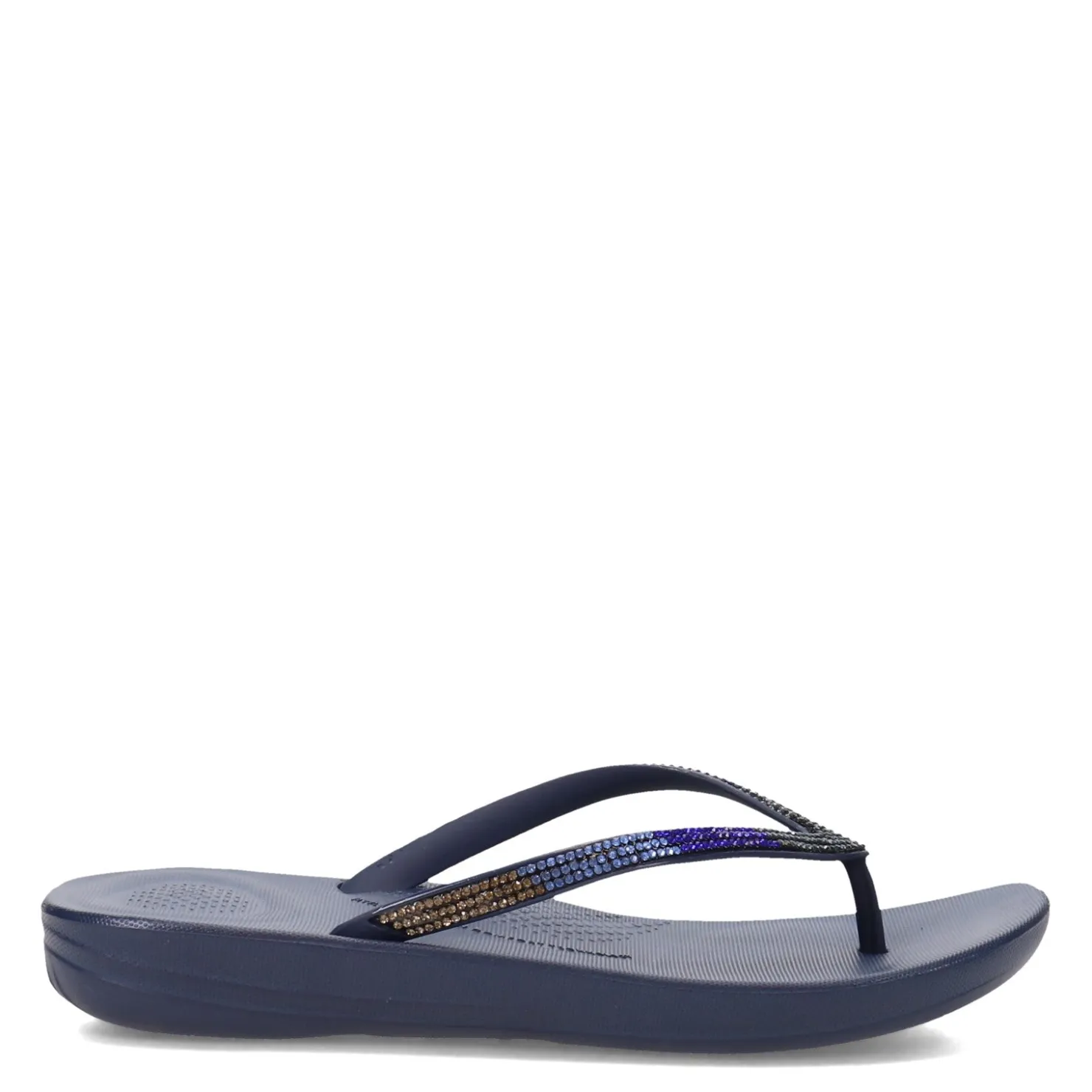 Flip Flops*FitFlop Women's , iQushion Flip-Flop Midnight Navy
