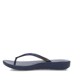 Flip Flops*FitFlop Women's , iQushion Flip-Flop Midnight Navy