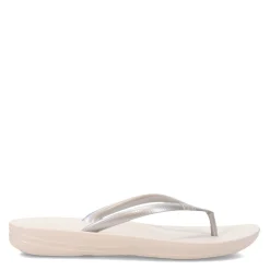 Flip Flops*FitFlop Women's , iQushion Flip-Flop Silver