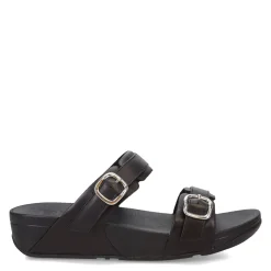 Women's , Lulu Adjustable Buckle Slide Sandal|FitFlop Clearance