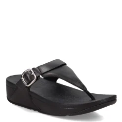 Flip Flops*FitFlop Women's , Lulu Adjustable Thong Sandal Black