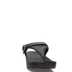 Flip Flops*FitFlop Women's , Lulu Adjustable Thong Sandal Black