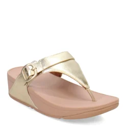 Wedges*FitFlop Women's , Lulu Adjustable Thong Sandal Platinum