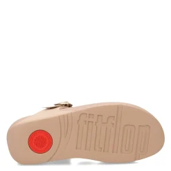 Wedges*FitFlop Women's , Lulu Adjustable Thong Sandal Latte Beige