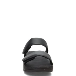 Wedges*FitFlop Women's , Lulu Adjustable Strap Slide Sandal Black