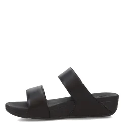 Wedges*FitFlop Women's , Lulu Adjustable Strap Slide Sandal Black