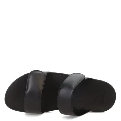 Wedges*FitFlop Women's , Lulu Adjustable Strap Slide Sandal Black