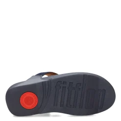Wedges*FitFlop Women's , Lulu Glitz Thong Sandal Midnight Navy