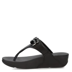 Wedges*FitFlop Women's , Lulu Jewel Thong Sandal Black